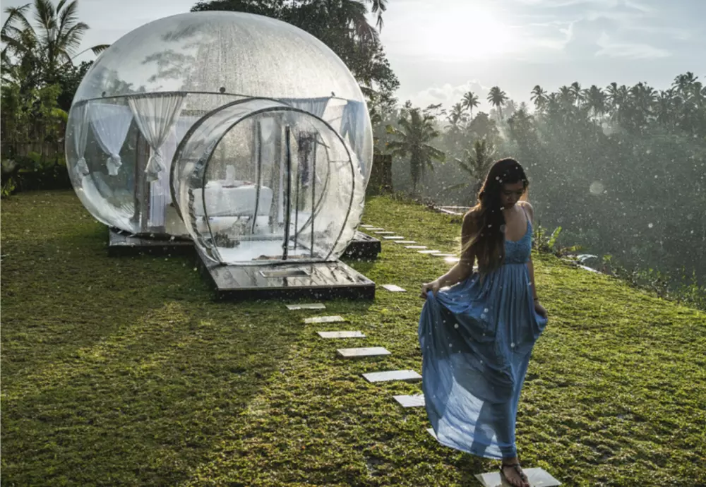 tunnel bubble ball tent