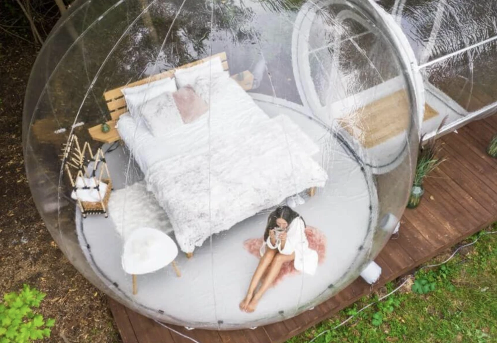 stargazing bubble dome tent